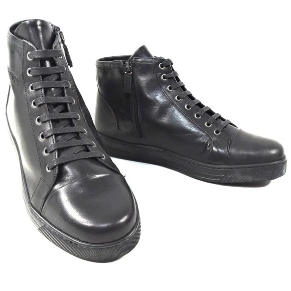 Baldinini | Shoes | Baldinini Mens Black Leather Comfort  display picture 2